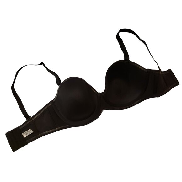 Wacoal Women's Red Carpet Strapless Full Bust Underwire Bra 854119 Black Sz 34DD - Picture 6 of 9